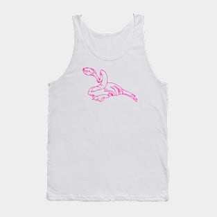 dino_019-pink Tank Top